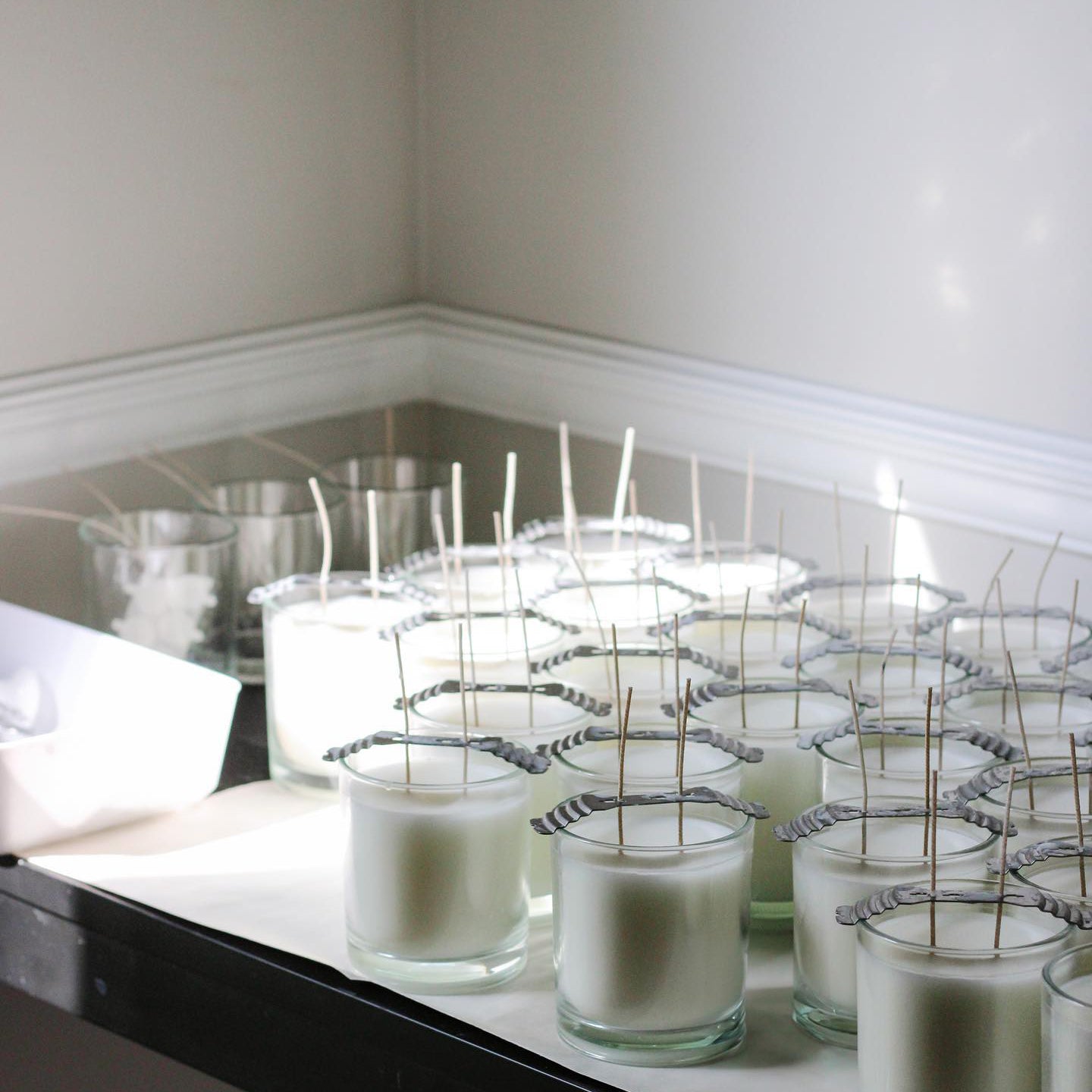 Double-Wicked Advent Coconut-Soy Candle | Well-Taylored Co.