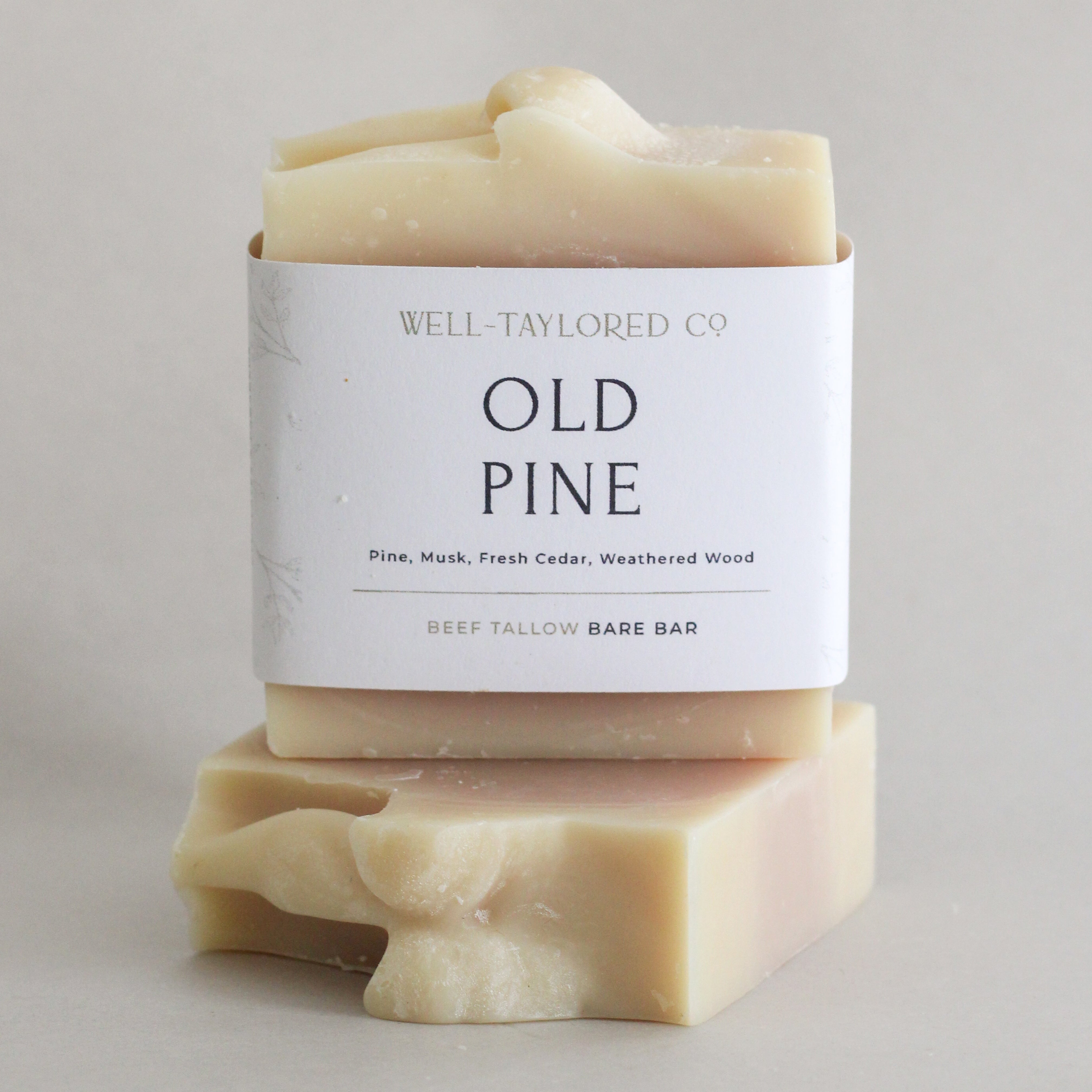 Old Pine Bare Bar Soap