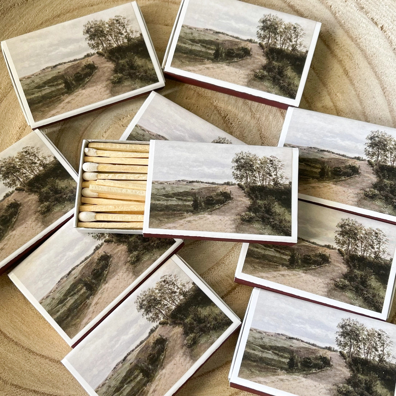 Shaded Trail Archival Match Box | Well-Taylored Co.