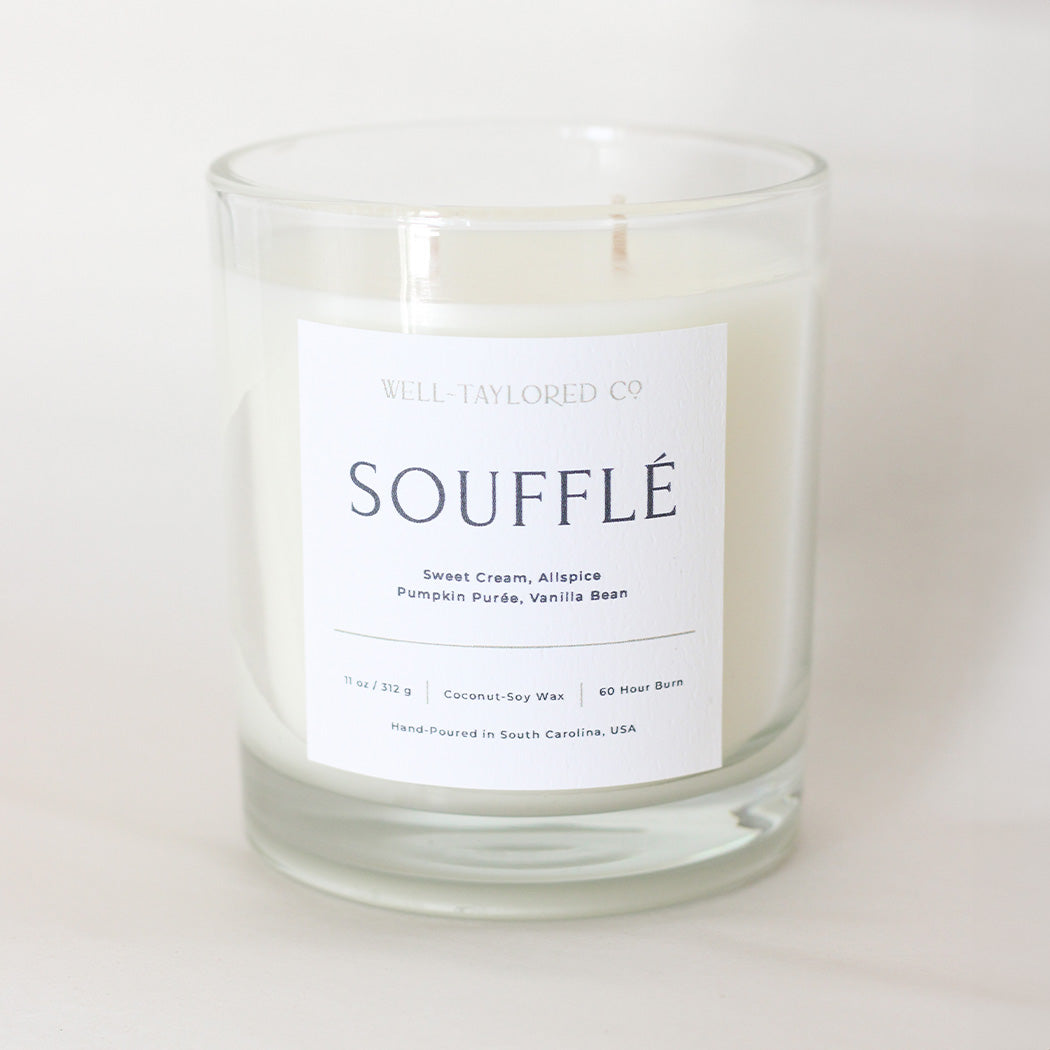 Double-Wicked Soufflé Coconut-Soy Candle | Well-Taylored Co.