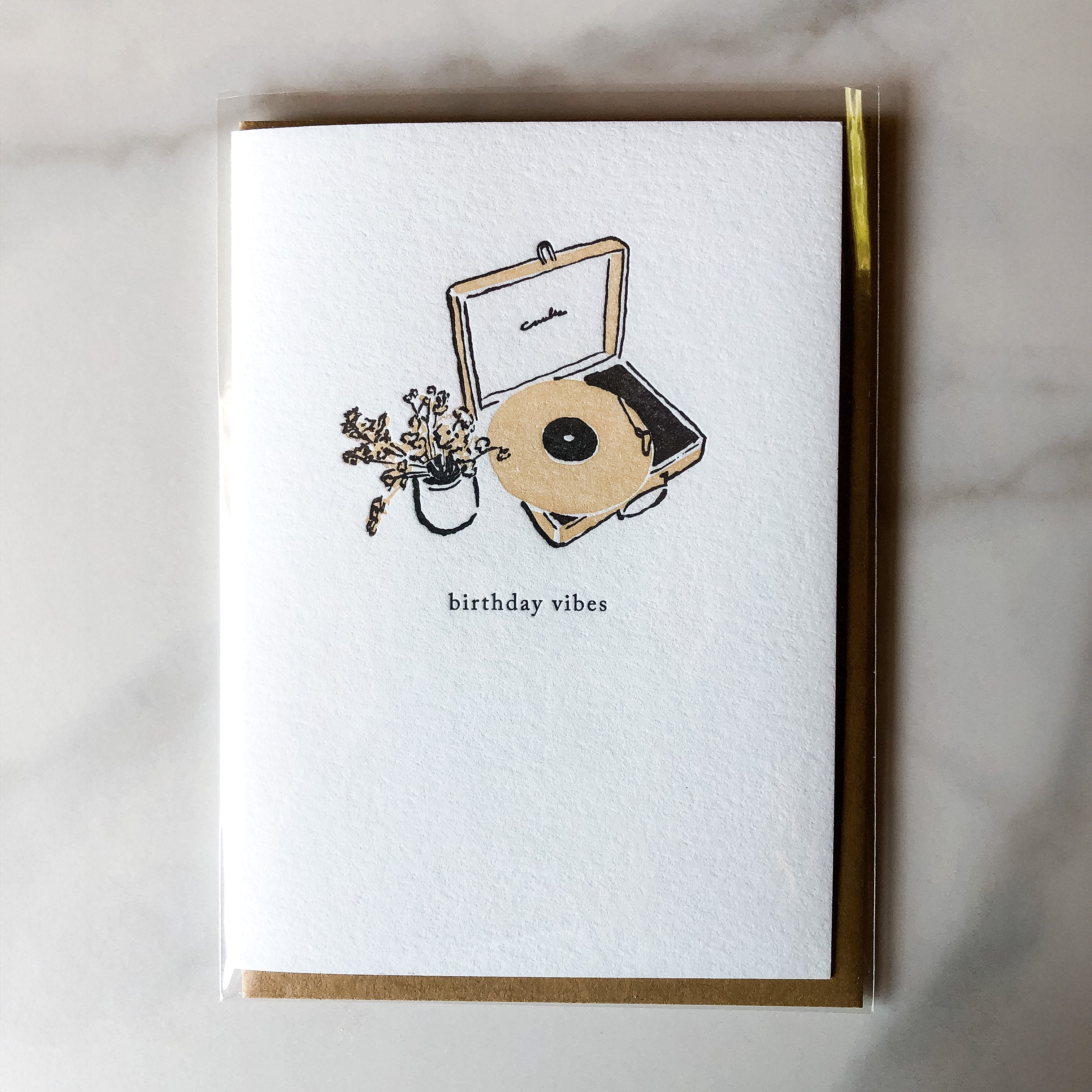 Birthday Vibes Greeting Card | Well-Taylored Co.