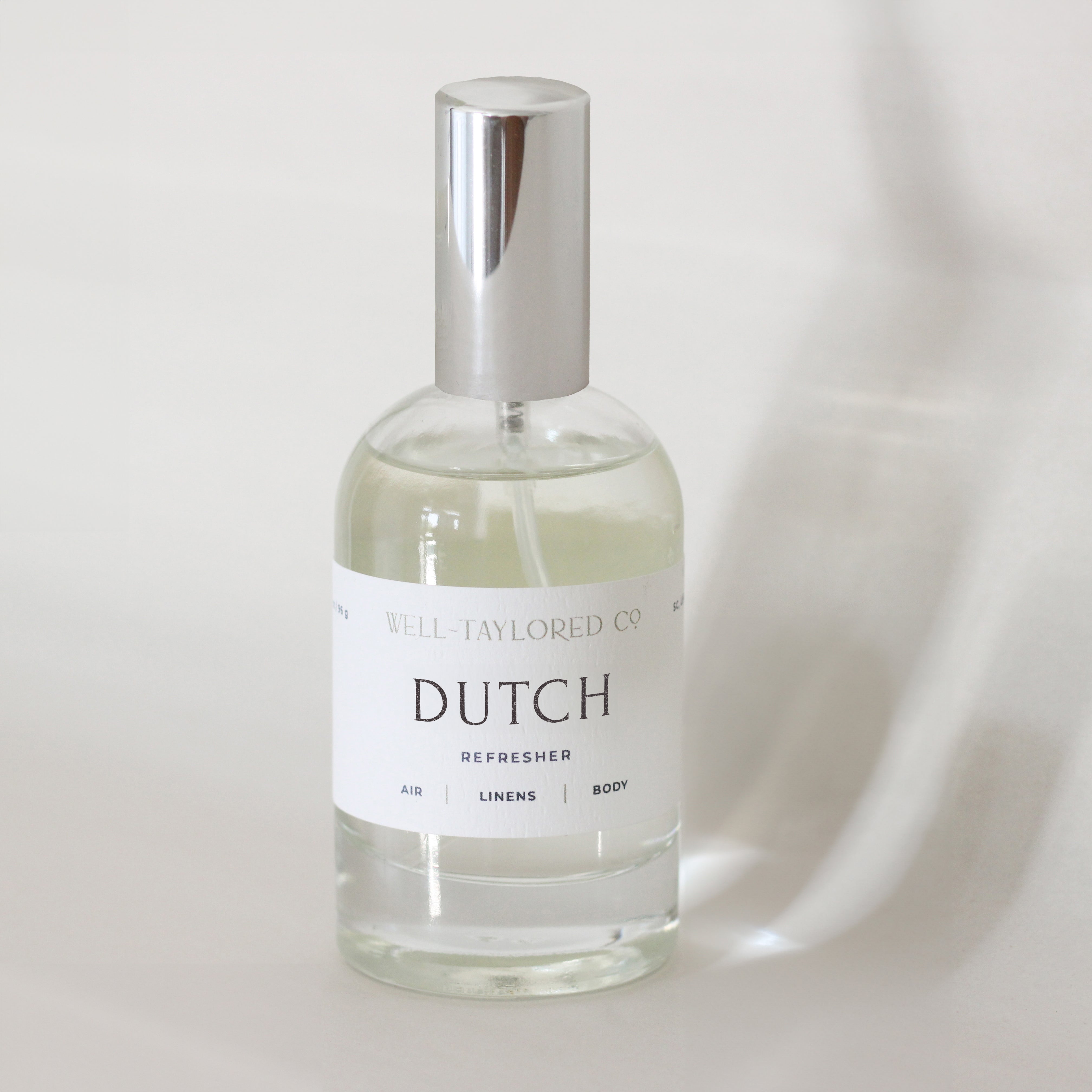 Dutch Room, Body, Linen Spray Refresher | Well-Taylored Co.