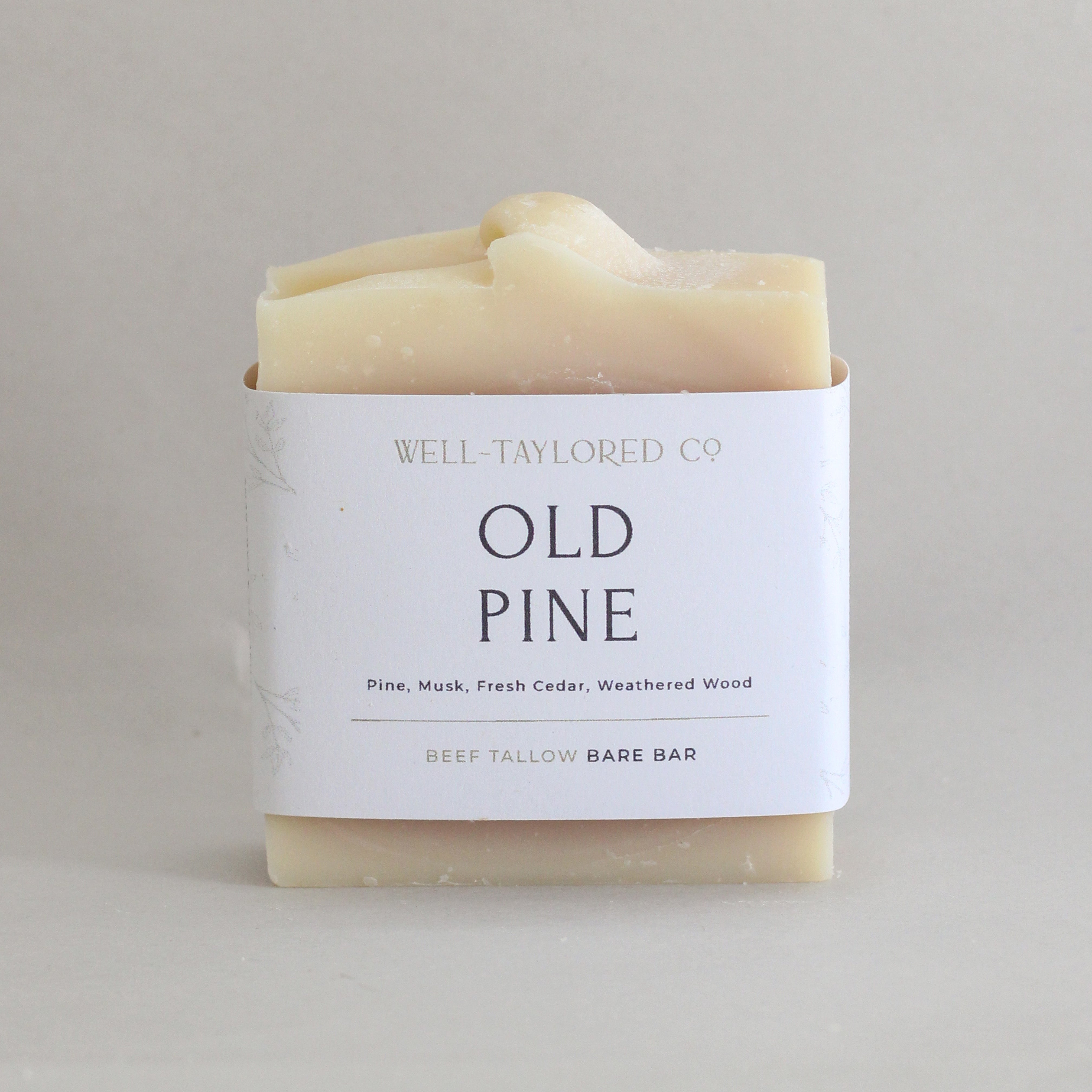 Old Pine Bare Bar Soap