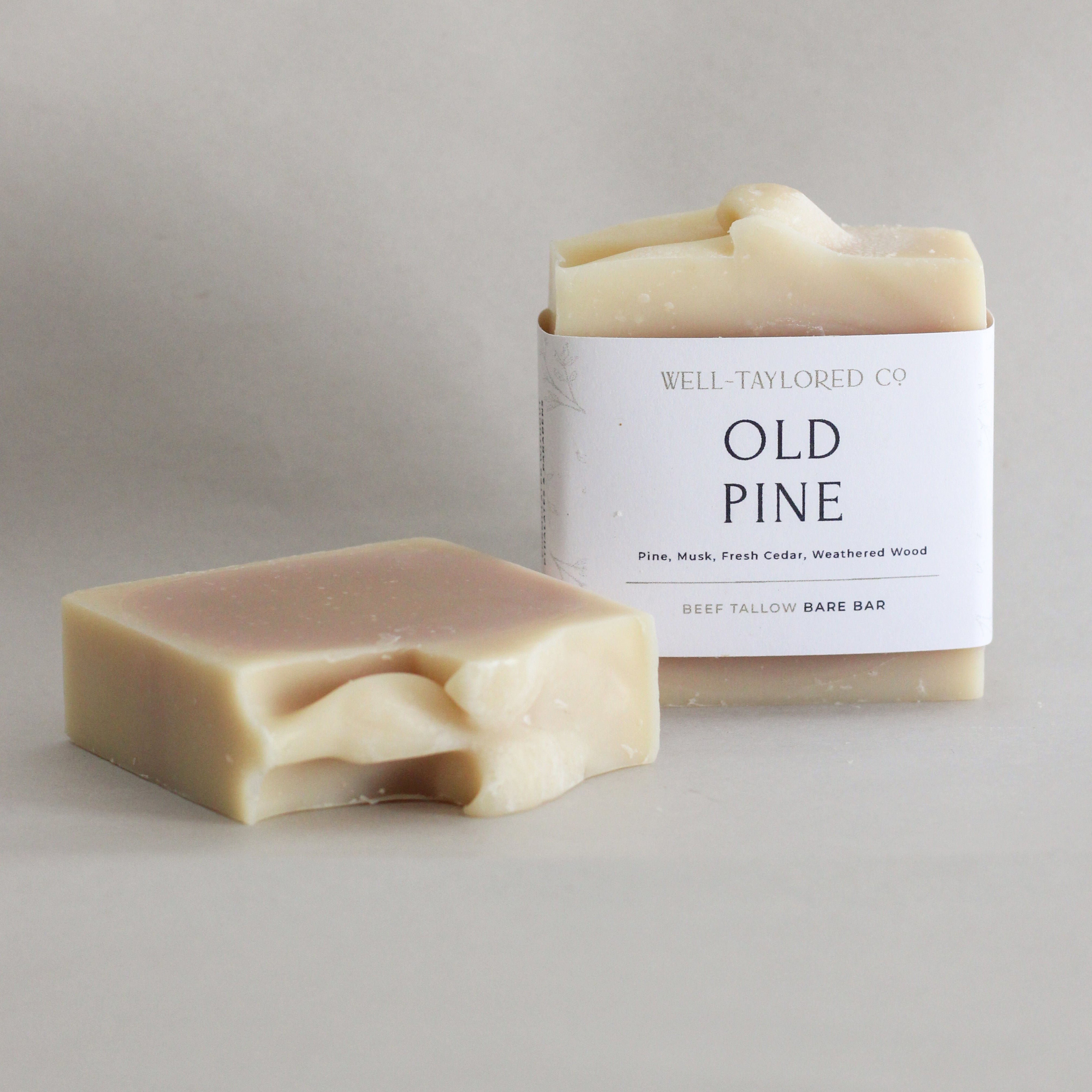 Old Pine Bare Bar Soap