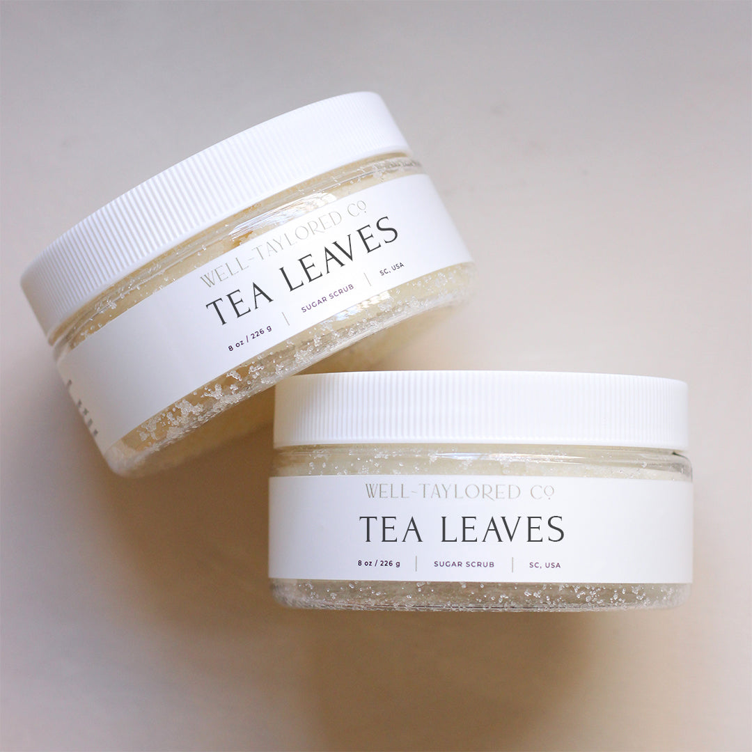 Tea Leaves Sugar Scrub | Well-Taylored Co.