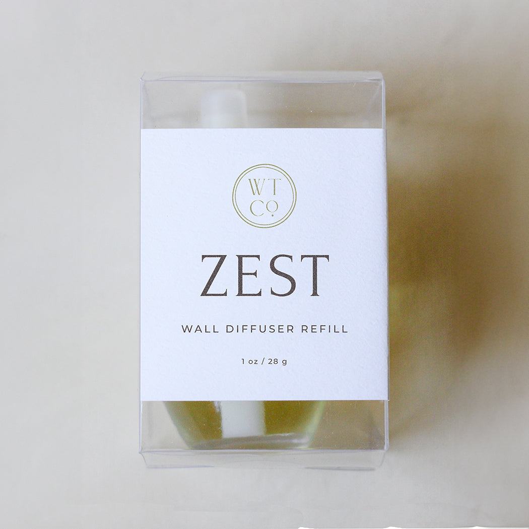 Zest Wall Diffuser Refill | Well-Taylored Co.
