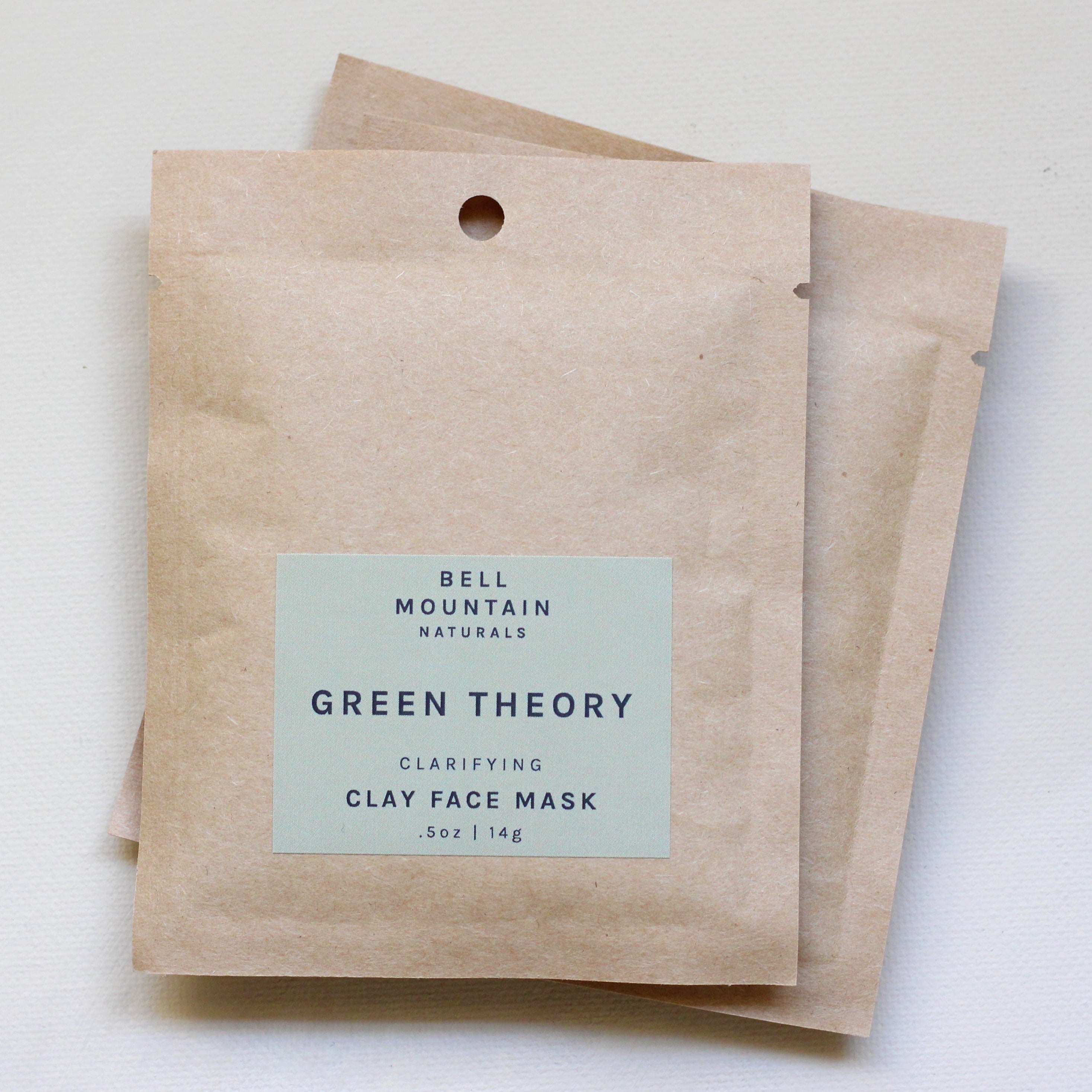Bell Mountain Nautrals Green Theory Clay Face Mask | Well-Taylored Co.