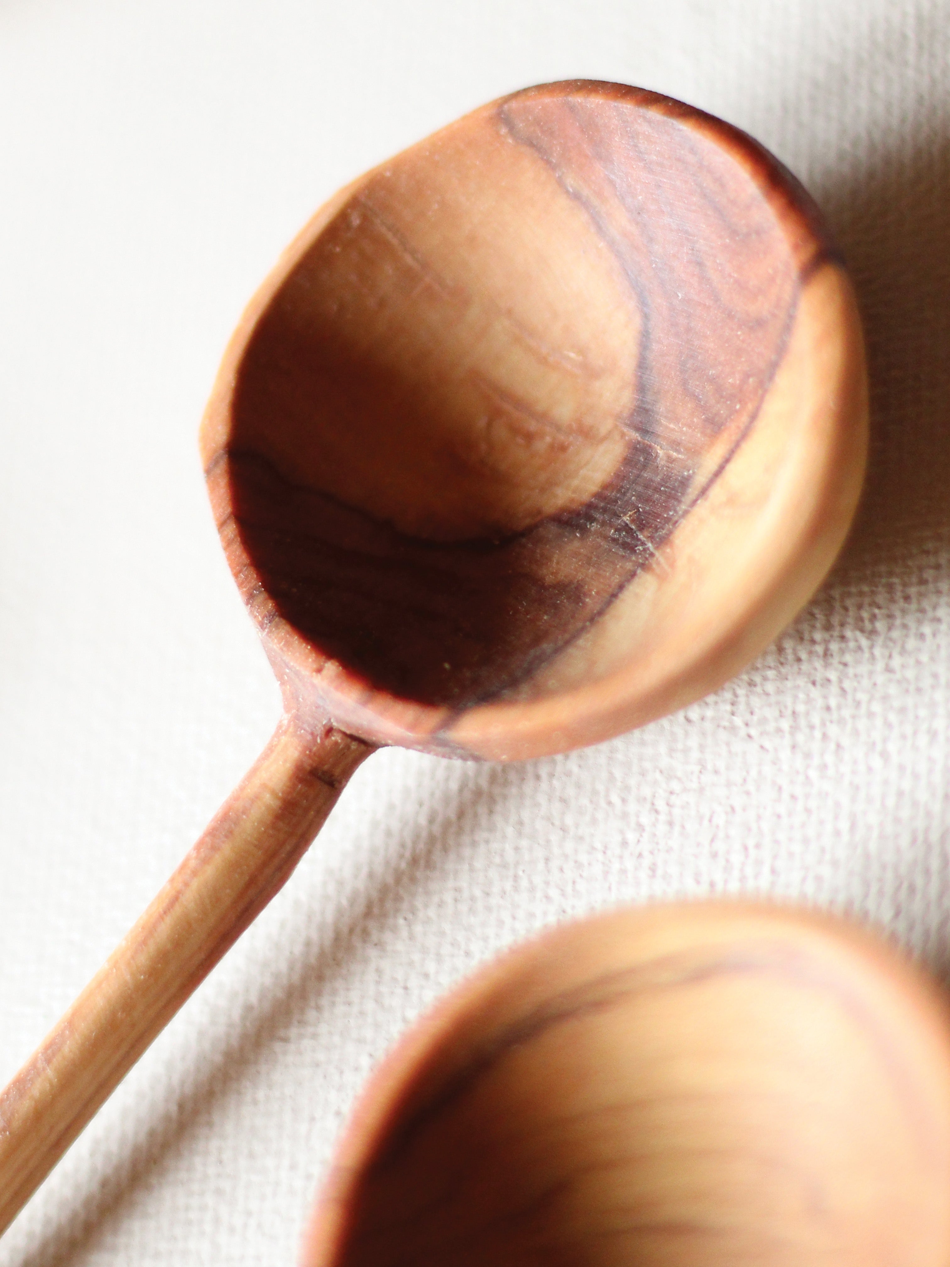 Olive Wood Coffee Spoon | Well-Taylored Co.