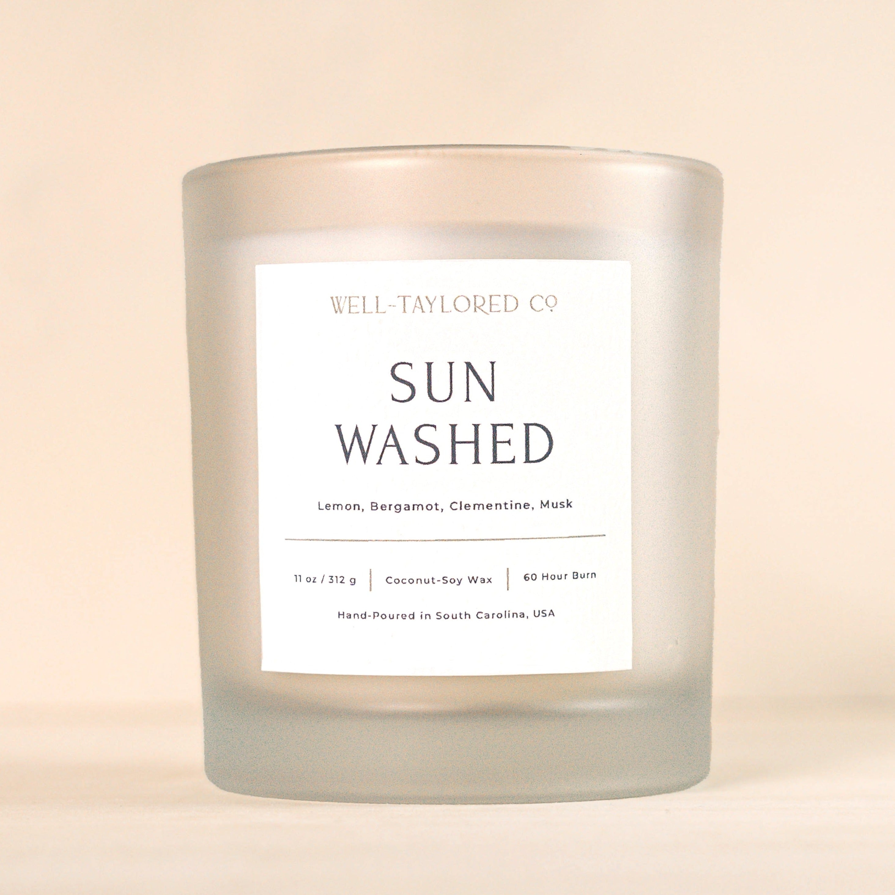 Sun Washed Coconut-Soy Candle | Well-Taylored Co.